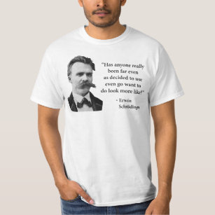 Friedrich Nietzsche Troll Quote T-Shirt