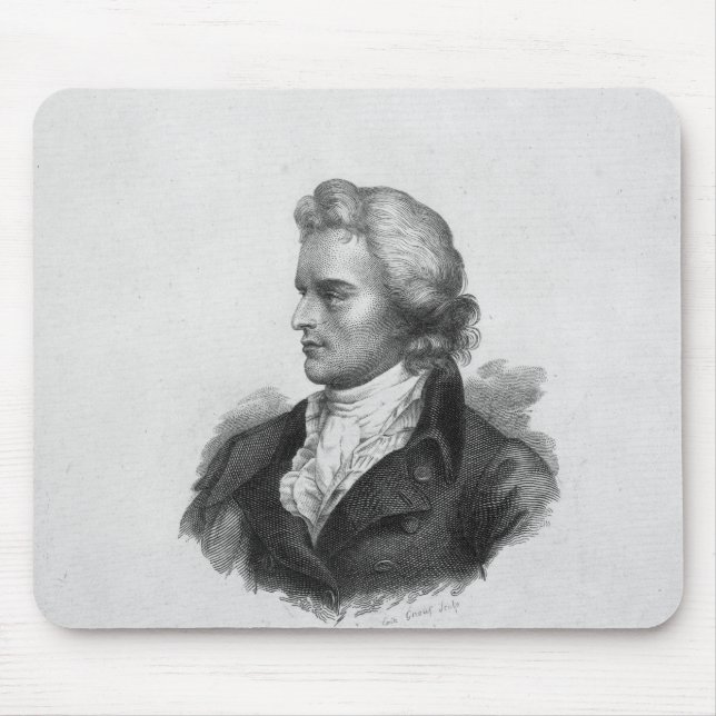Friedrich Schiller Mouse Mat (Front)