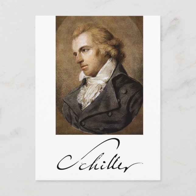 Friedrich Schiller Postcard (Front)