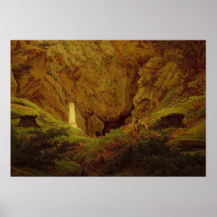 Friedrich - Tomb of Ancient Heroes Poster