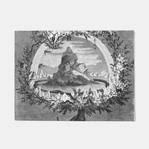 Friedrich Wilhelm The Ash Yggdrasil By Heine Doormat