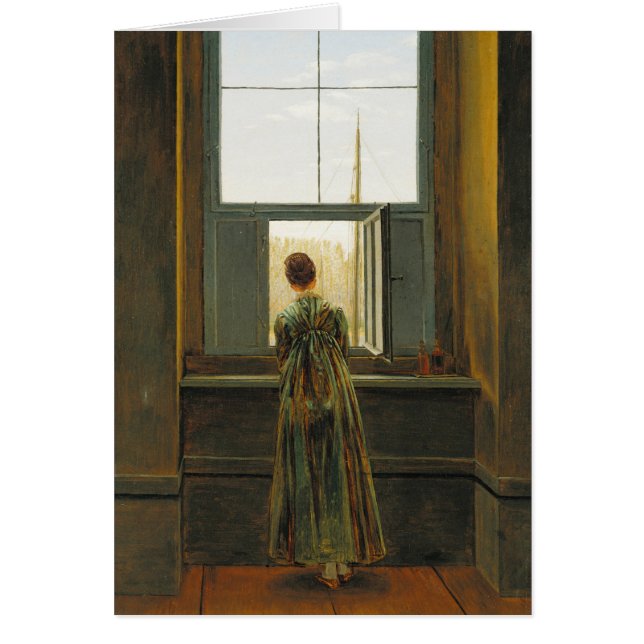 Friedrich Woman at a window CC0507 (Front)