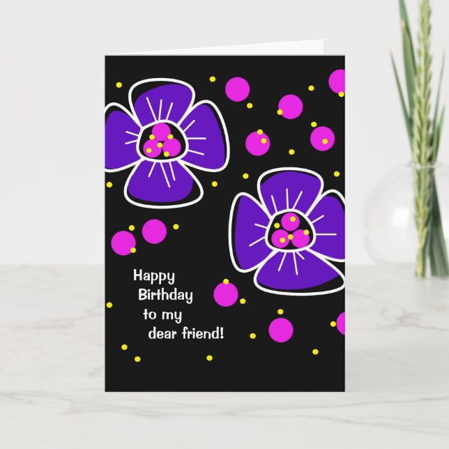 Friend Birthday Card (Front)