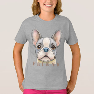 Friend Bulldog T-Shirt