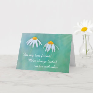 Friend Cancer Support Daisy  Card