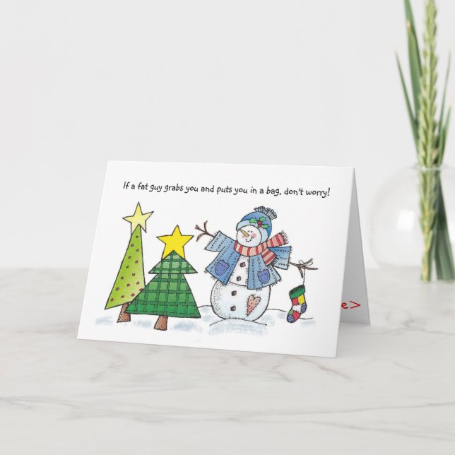 Friend for Christmas Card (Front)