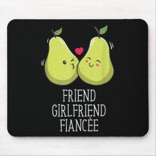 Friend Girlfriend Fiancee Wife Fiance Wedding _1 Mouse Mat