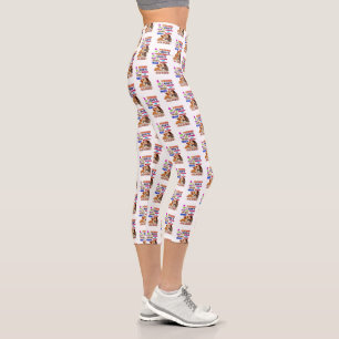 Friend Gods Way Of Making Sure We Never Walk Alone Capri Leggings