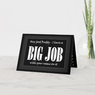 FRIEND Groomsman Wedding Invite - FUNNY