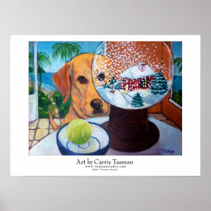 Friend in the Snowglobe Poster