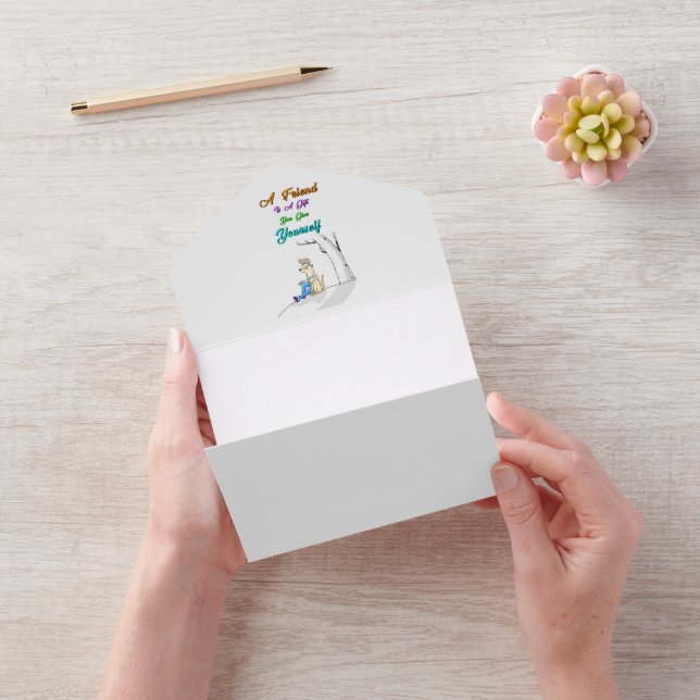 Friend Is A Gift You Give Yourself Dogs Friendship All In One Invitation (Video)