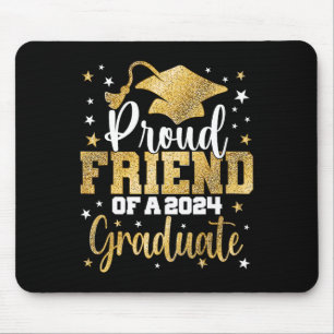 Friend Of A 2024 Graduate Cl Senior Graduation Mouse Mat