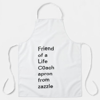 Friend of a Life C0ach apron