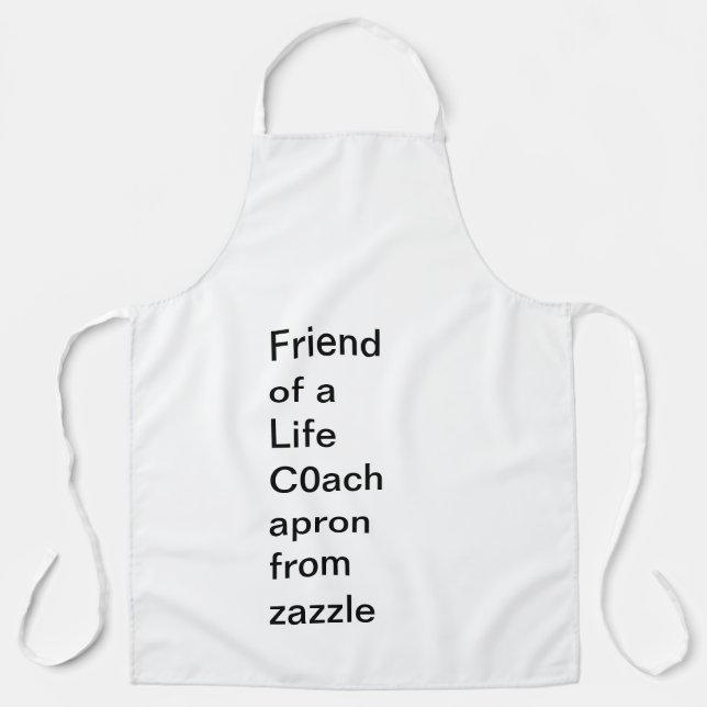 Friend of a Life C0ach apron (Front)
