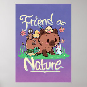 Friend of Nature Poster