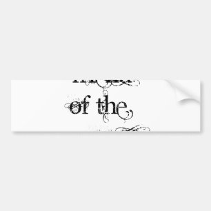 Friend of the Groom Bumper Sticker