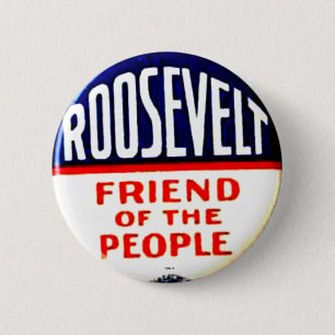 Friend of the People - Button