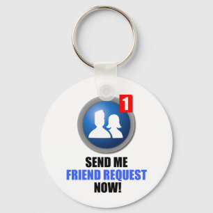 Friend Request Keychain