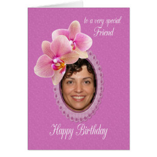 Friend Special Birthday Wishes Orchids