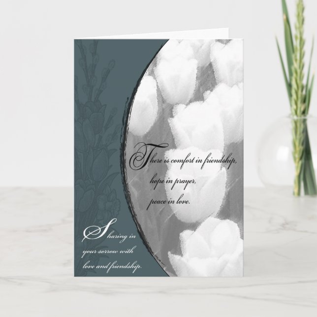 Friend Sympathy Card (Front)