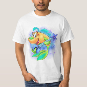 FriendFish cartoon fish jammy shirt