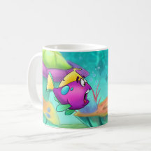 FriendFish cartoon Mug
