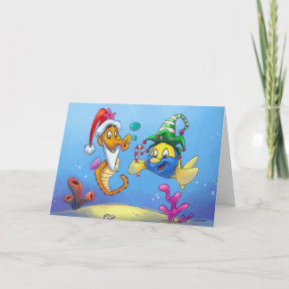 FriendFish Christmas Holiday Card