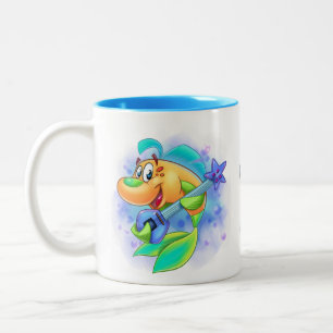 FriendFish cute cartoon fish mug