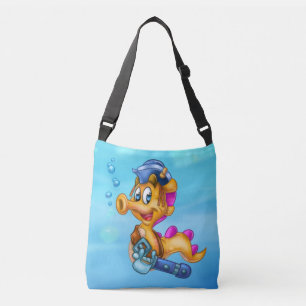 FriendFish cute cartoon seahorse bag