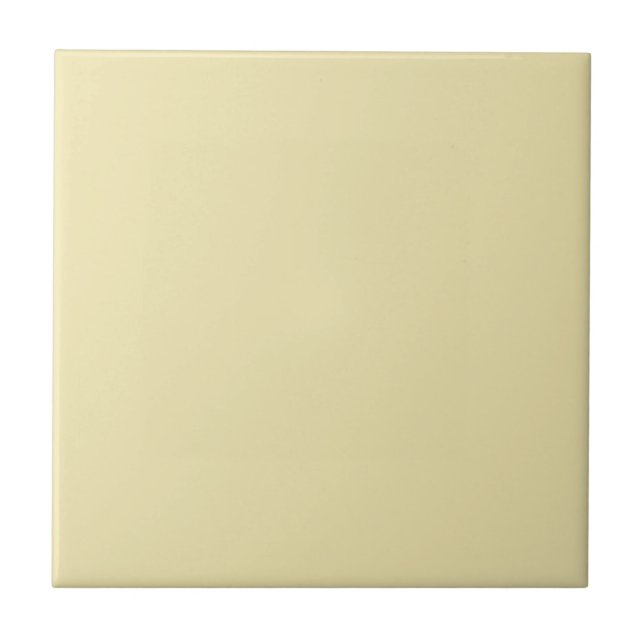 Friendliest Yellow Square Kitchen and Bathroom  Tile (Front)