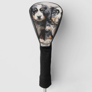 Friendly Bernese Mountain Puppy Dogs  006 - Raimon Golf Head Cover