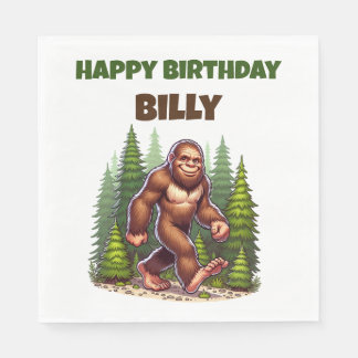 Friendly Bigfoot Napkin