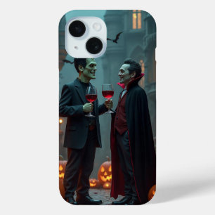 Friendly Conversation, Halloween, Author Natasha iPhone 15 Case