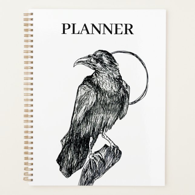 Friendly Crow Poster Planner (Front)