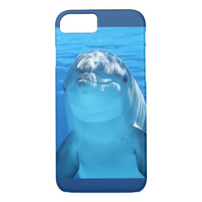 Friendly Dolphin Photo Case-Mate iPhone Case (Back)