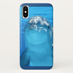 Friendly Dolphin Photo iPhone X Case