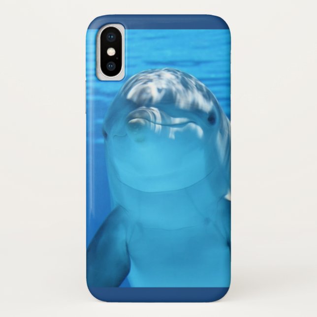 Friendly Dolphin Photo Case-Mate iPhone Case (Back)