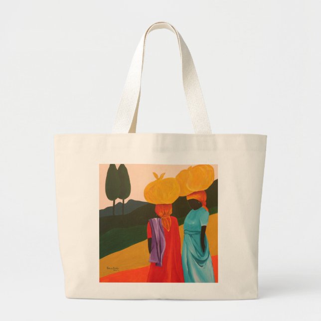 Friendly Encounter 2006 Large Tote Bag (Front)