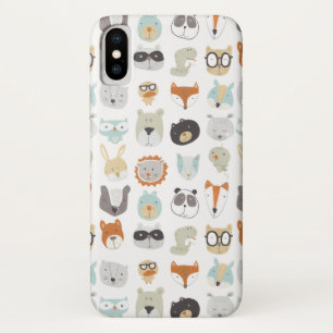 Friendly Faces   Cute Animal Portraits iPhone X Case