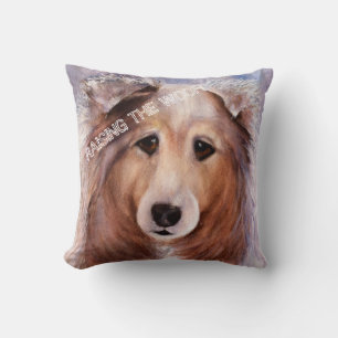 FRIENDLY FAMILY COLLIE CUSHION