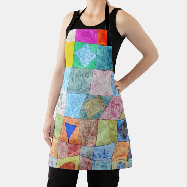 Friendly Game, Paul Klee Apron (Insitu)