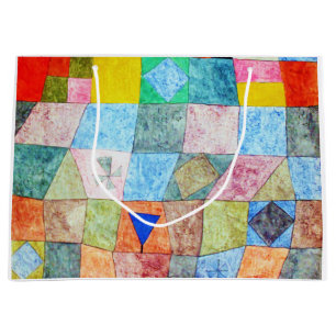 Friendly Game, Paul Klee Large Gift Bag