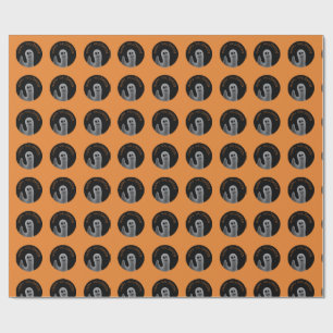 Friendly Ghost (Happy Halloween) Wrapping Paper