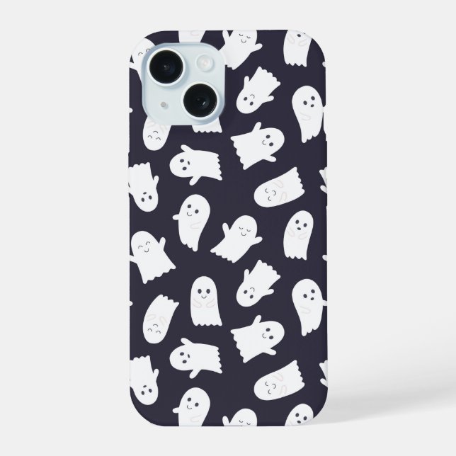 Friendly Ghost Parade iPhone 15 Case (Back)