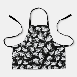 Friendly Ghosts Halloween Apron