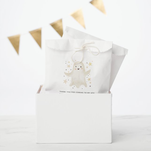 Friendly Ghosts Spooktacular Kids Thank You Favour Favour Bags (Party)