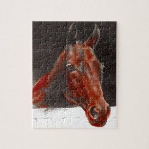 friendly horse jigsaw puzzle