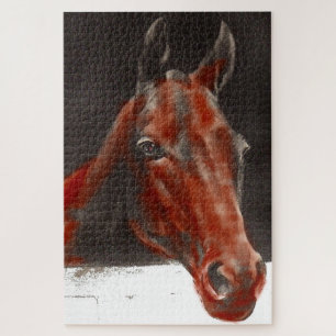 friendly horse jigsaw puzzle