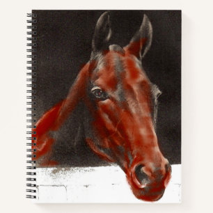 friendly horse notebook