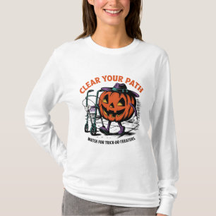 Friendly Jack-o'-Lantern Safety T-Shirt